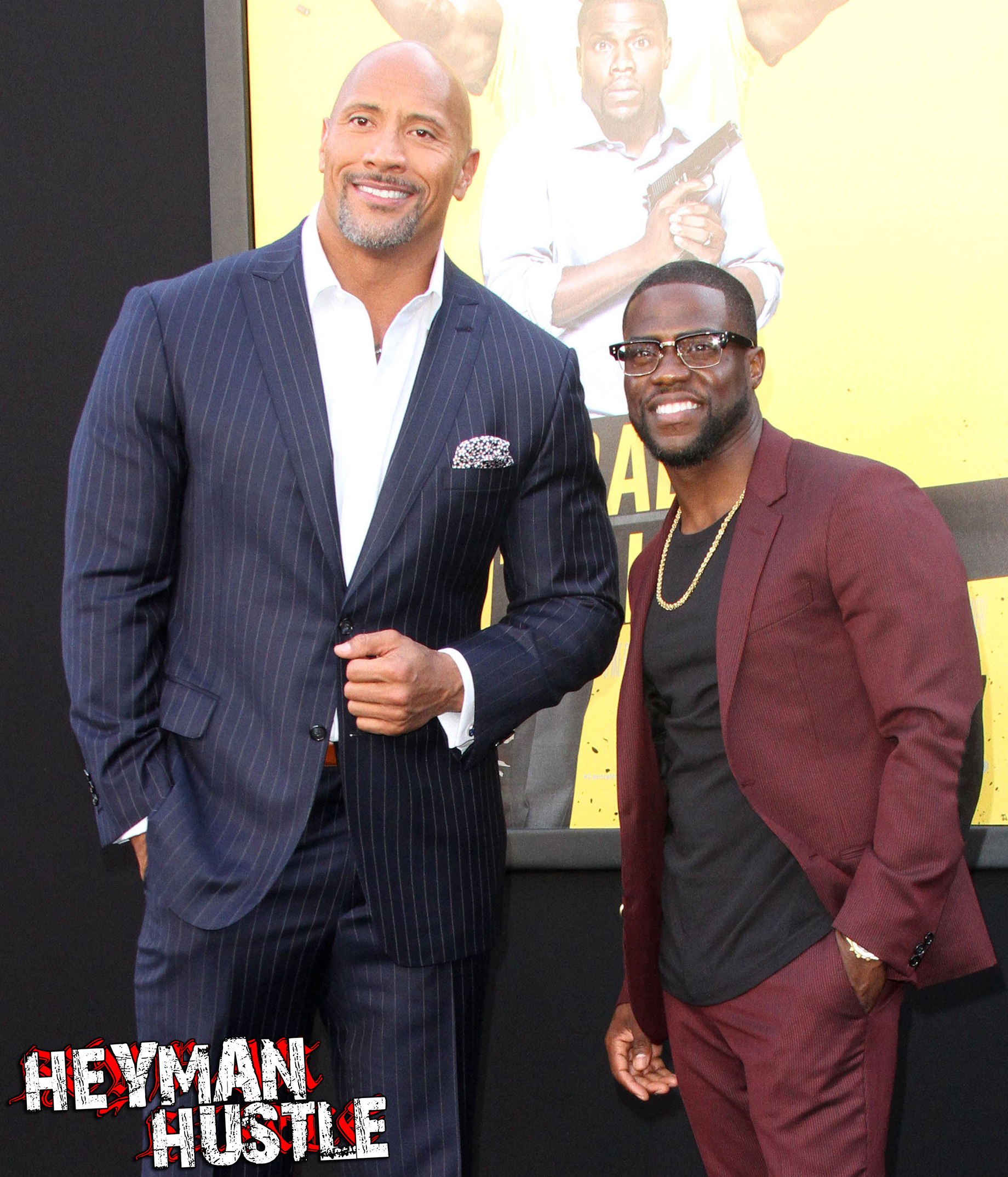 Dwayne 'The Rock' Johnson and Kevin Hart