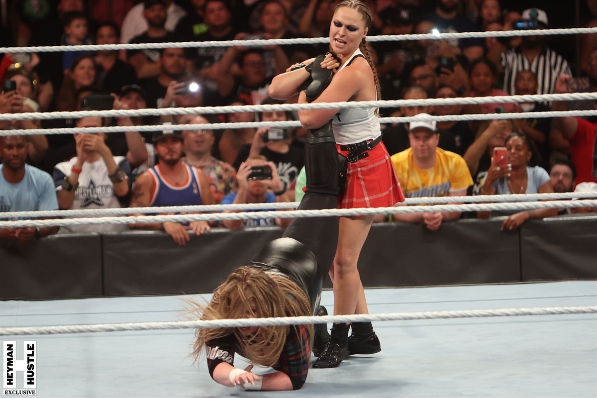 George Tahinos Photo Diary: Off-air Exclusive! Ronda Rousey Kicks Ass ...