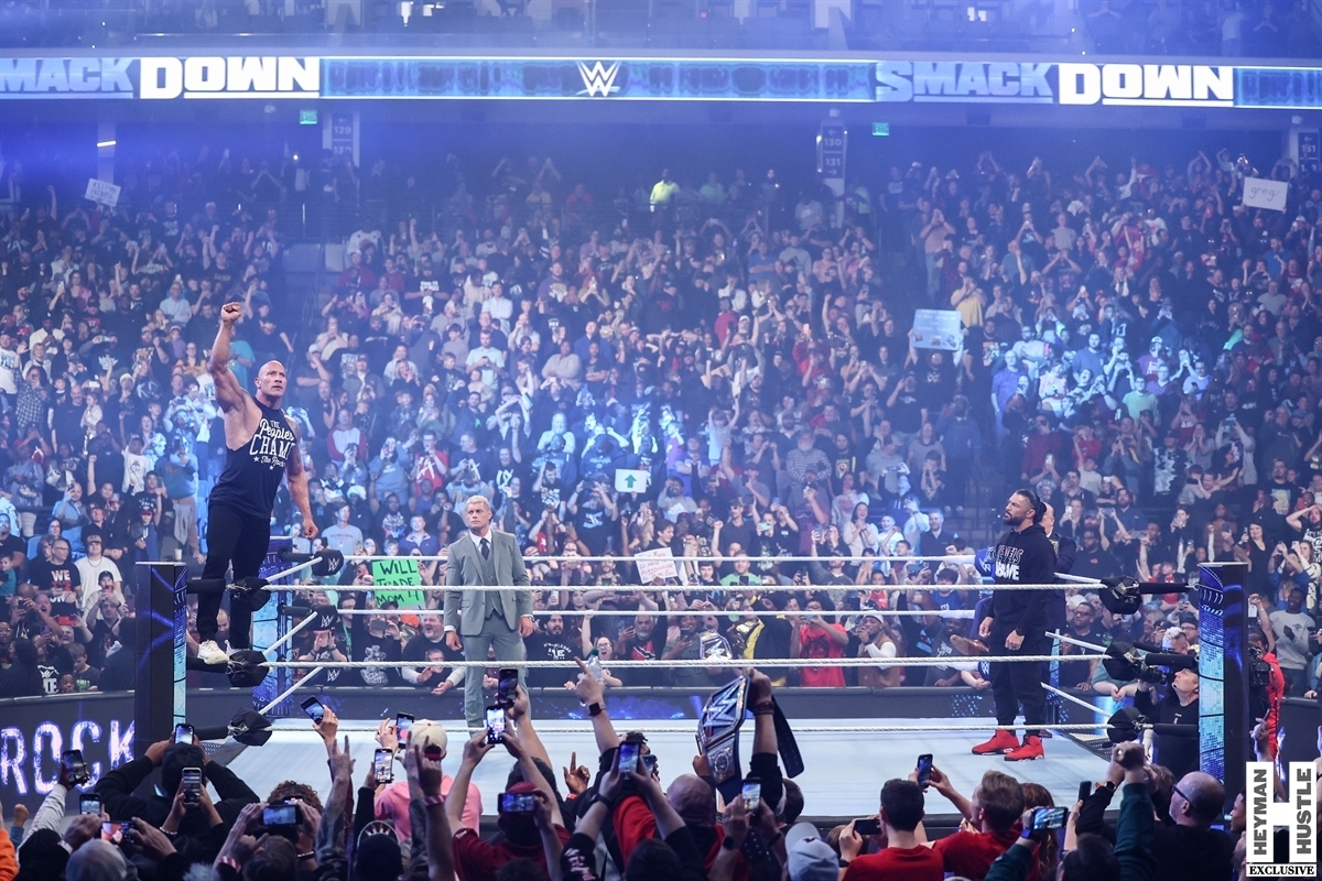 EXCLUSIVE PHOTOS OF ROMAN REIGNS, CODY RHODES AND THE ROCK ON WWE ...