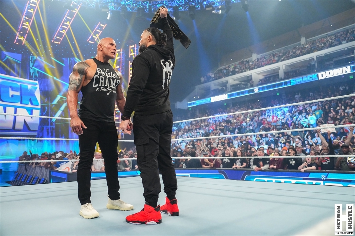 EXCLUSIVE PHOTOS OF ROMAN REIGNS, CODY RHODES AND THE ROCK ON WWE ...