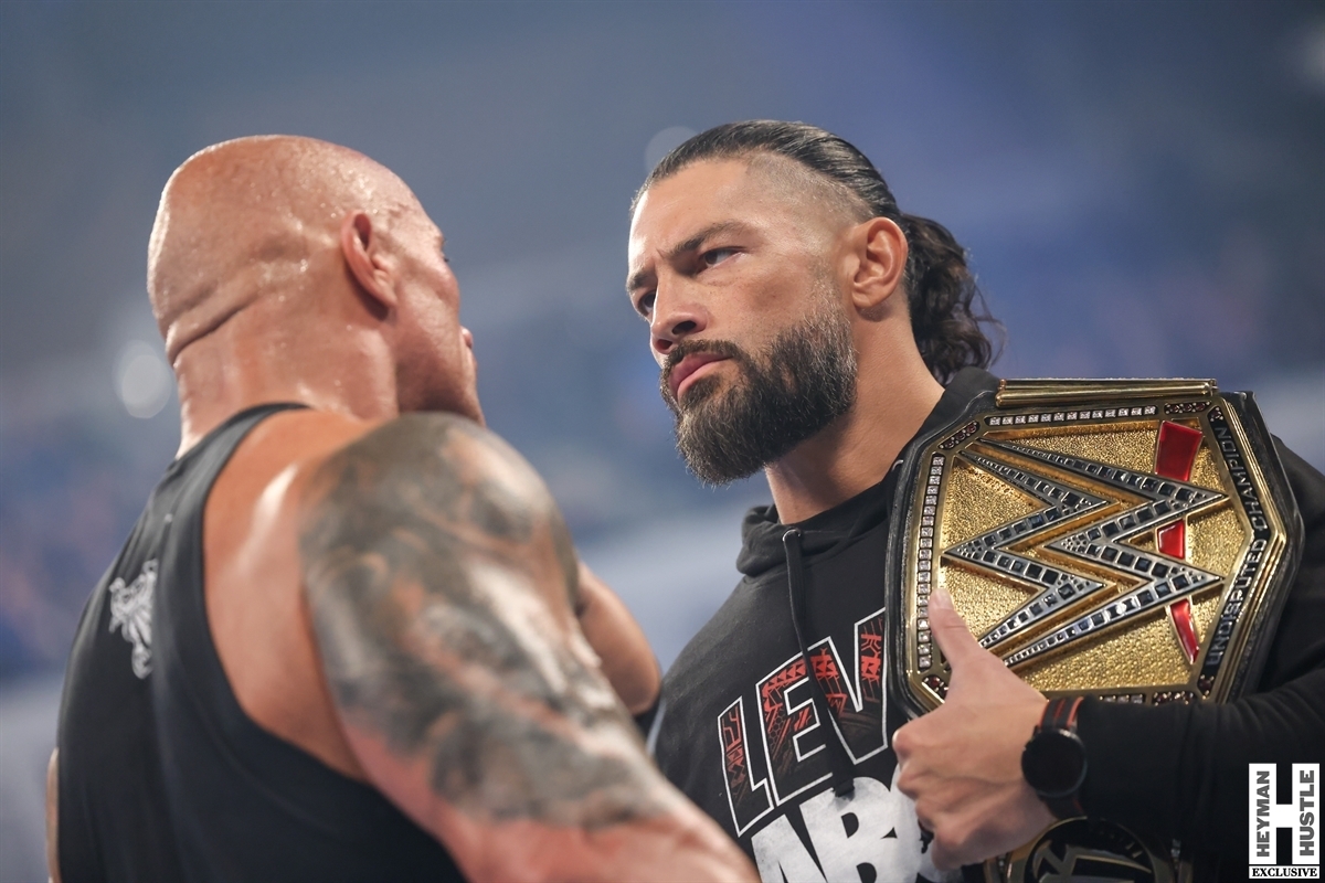 EXCLUSIVE PHOTOS OF ROMAN REIGNS, CODY RHODES AND THE ROCK ON WWE ...