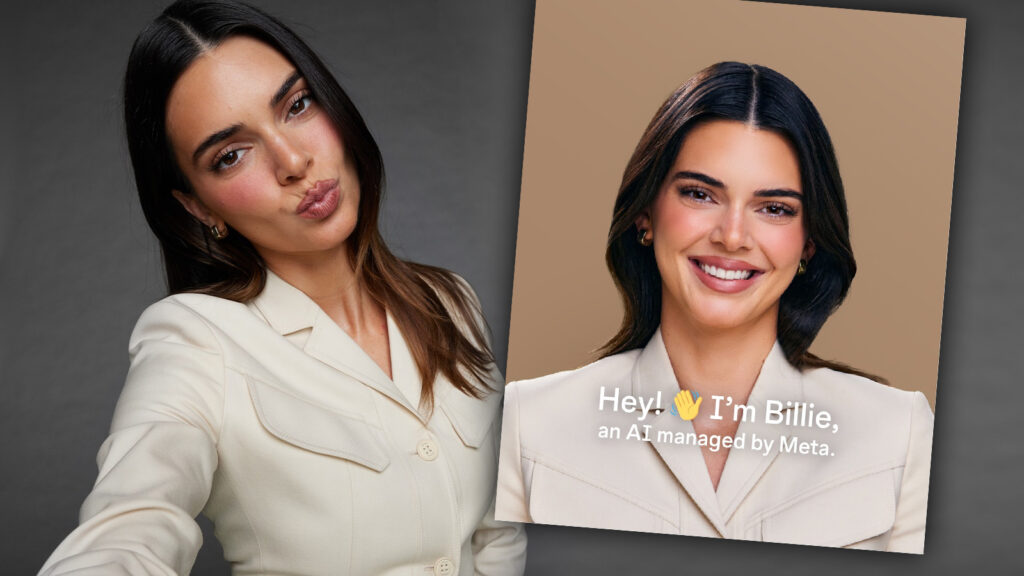 THIS IS KENDALL JENNER. EXCEPT IT’S NOT REALLY KENDALL JENNER. IT’S