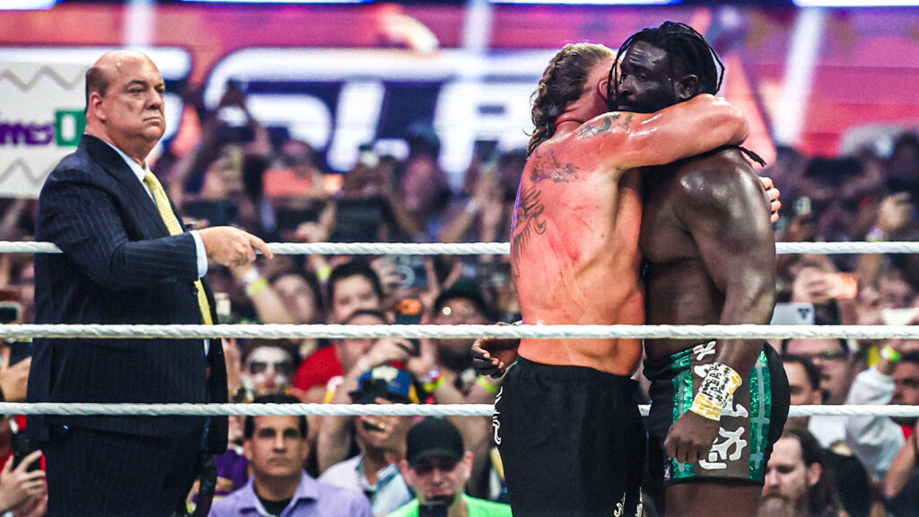 Brock Lesnar And Oba Femi Rivalry