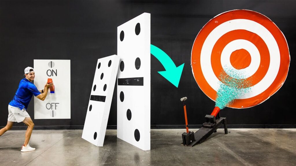 Dude Perfect Presents the World’s Longest Trick Shot Machine Heyman